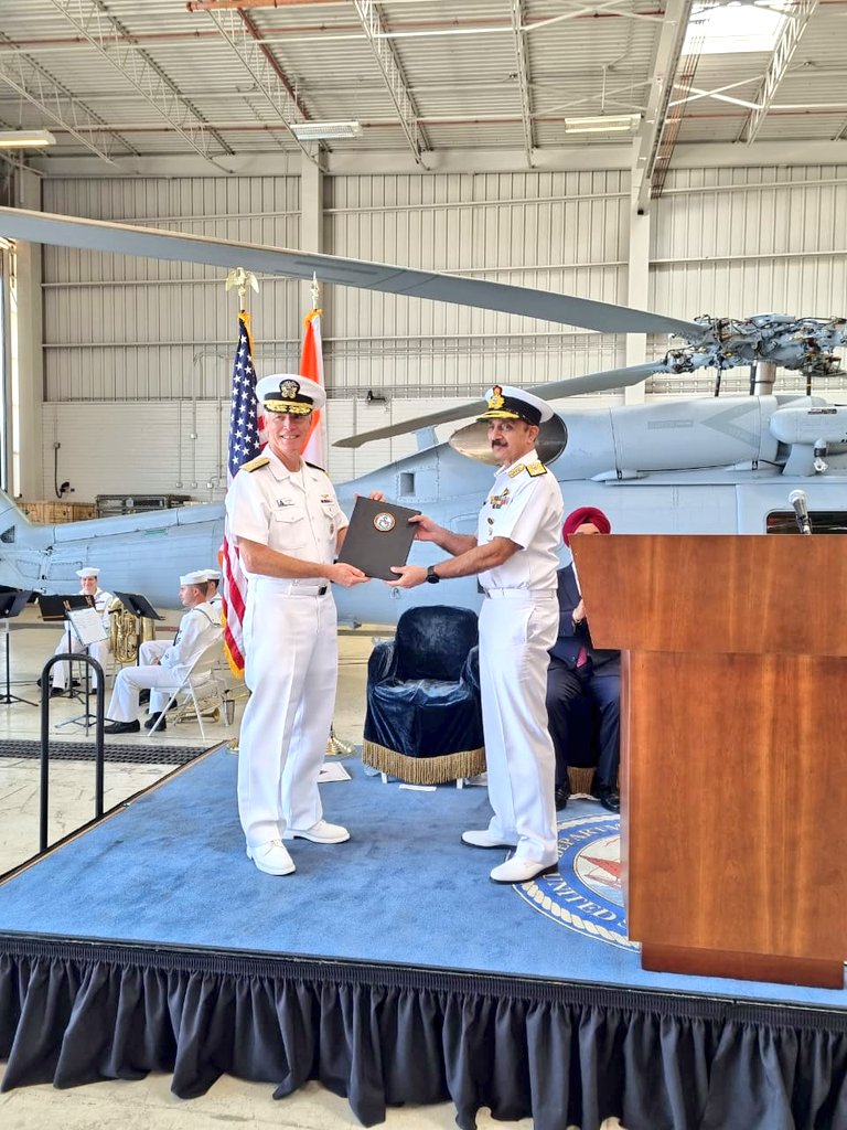 India receives first MH-60R